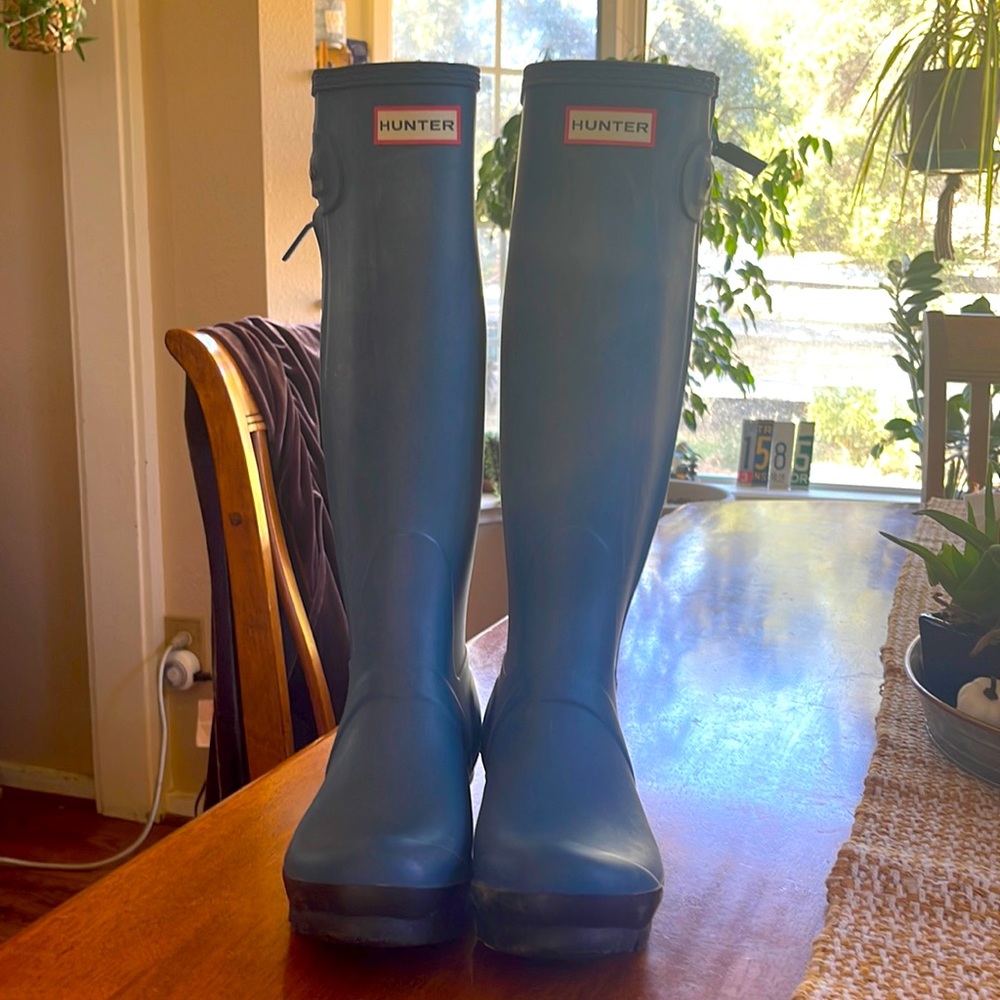 Hunter rain boots
